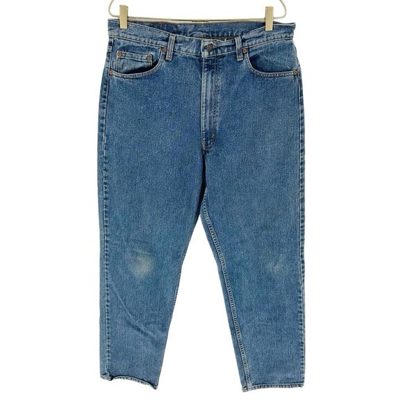 Levi's Other - Levis 554 Jeans Mens 36 x 34 Blue Relaxed Straight Vintage 90's USA Cotton Denim
